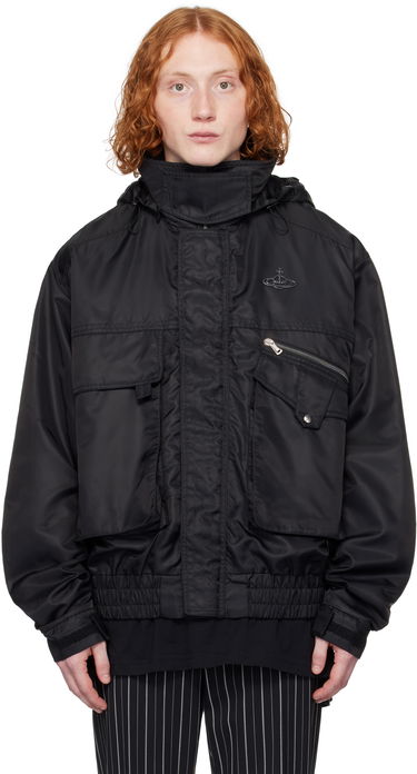 Ветровка Vivienne Westwood Vivienne Westwood Nevada Bomber Jacket Черно | 2203000I-W00YU-, 0