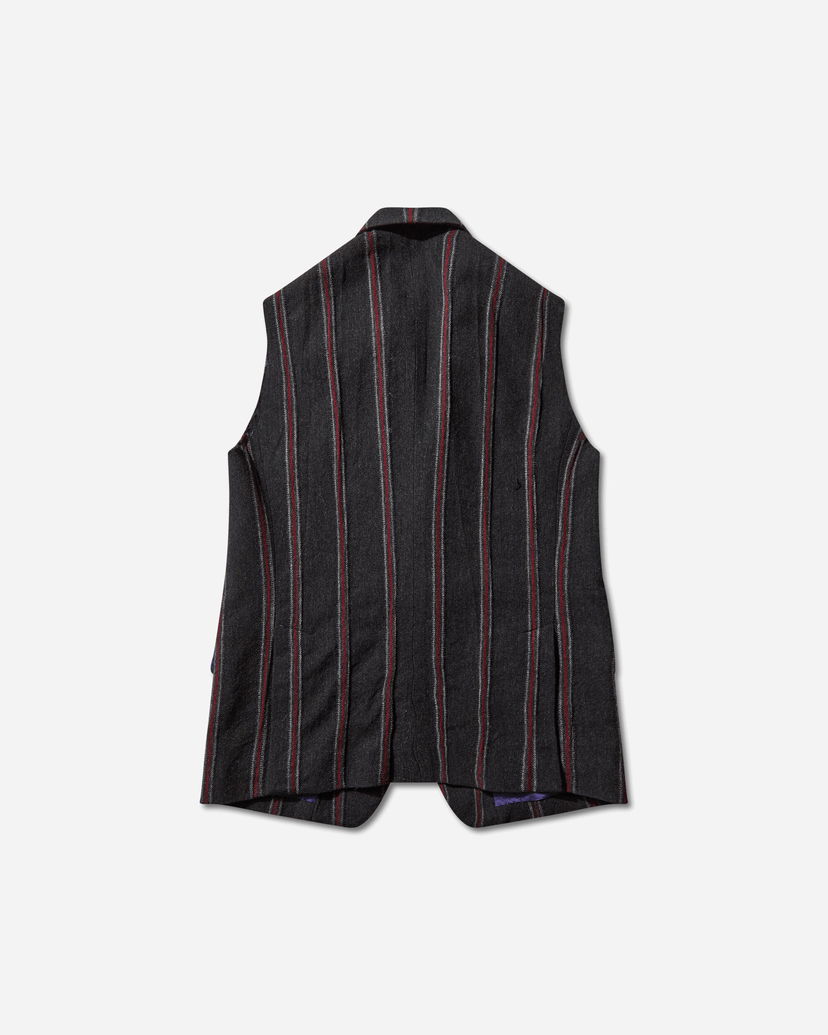 Жилетка Needles Striped Tweed Sleeveless Jacket Многоцветен | RW133 GREY
