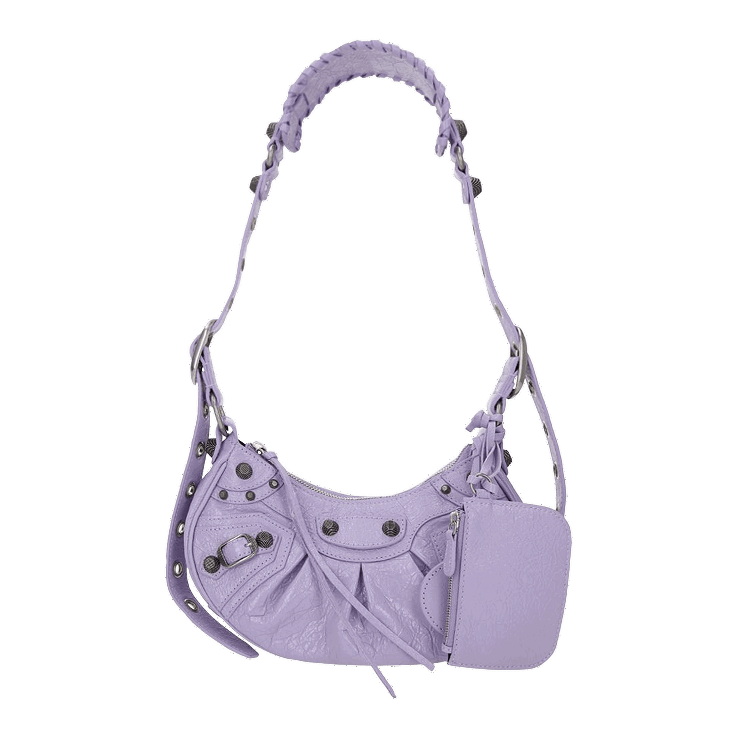 Чанта през рамо Balenciaga Le Cagole Shoulder Bag Лилаво | 671309 1VG9Y 5304, 0