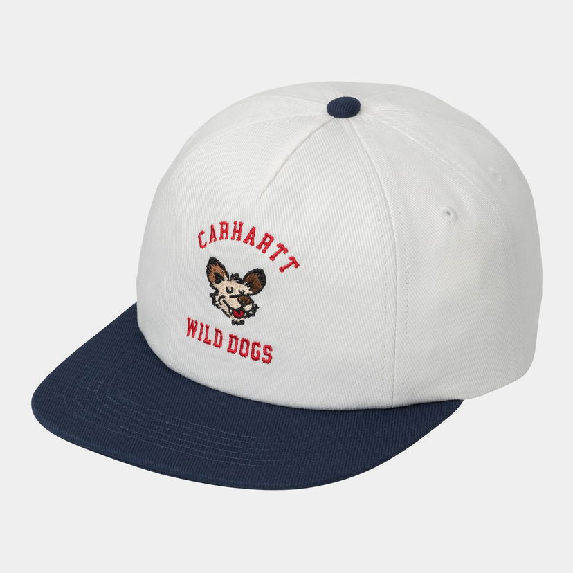 Шапка с козирка Carhartt WIP Wild Dog Cap Wax Многоцветен | I035595_4