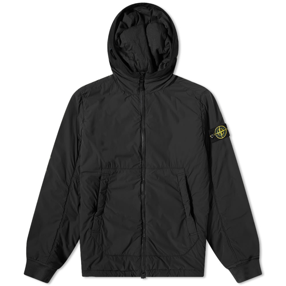 Яке Stone Island Composite Polartec Hooded Jacket Черно | 751541928-V0029, 0