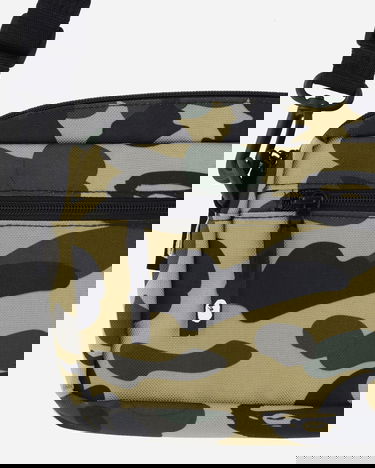Чанта през рамо BAPE 1st Camo Mini Cordura Shoulder Bag Зелено | 1F70182180 002, 3