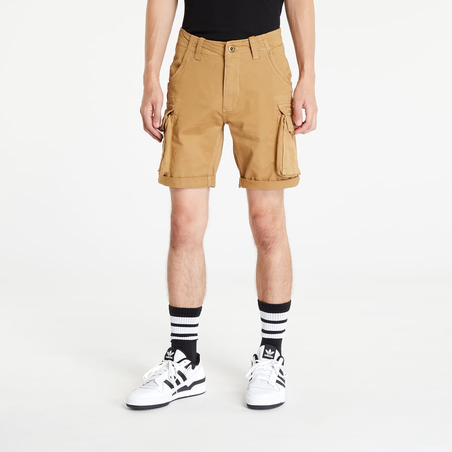 Къси панталони Alpha Industries Crew Short Кафяво | 176203-13, 0