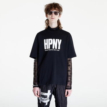 Тениска HERON PRESTON HPNY Tee Черно | HMAA032C99JER0051001, 4
