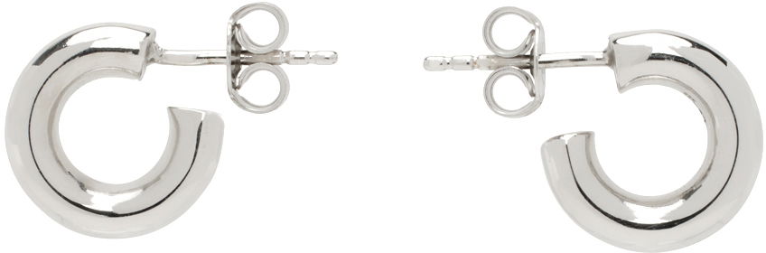 Обеци LEMAIRE Lemaire Extra Small Classic Hoop Earrings Металик | JW0100 LO0042, 0