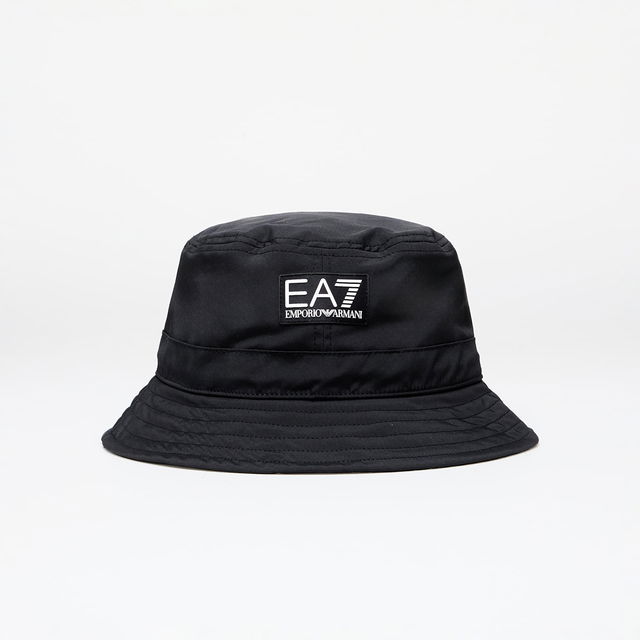 Hat EA7 Unisex Bucket Hat Nero