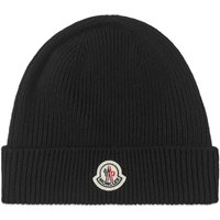 Шапка Moncler Logo Beanie Тъмно синьо | 3B705-A9342-00-742, 2