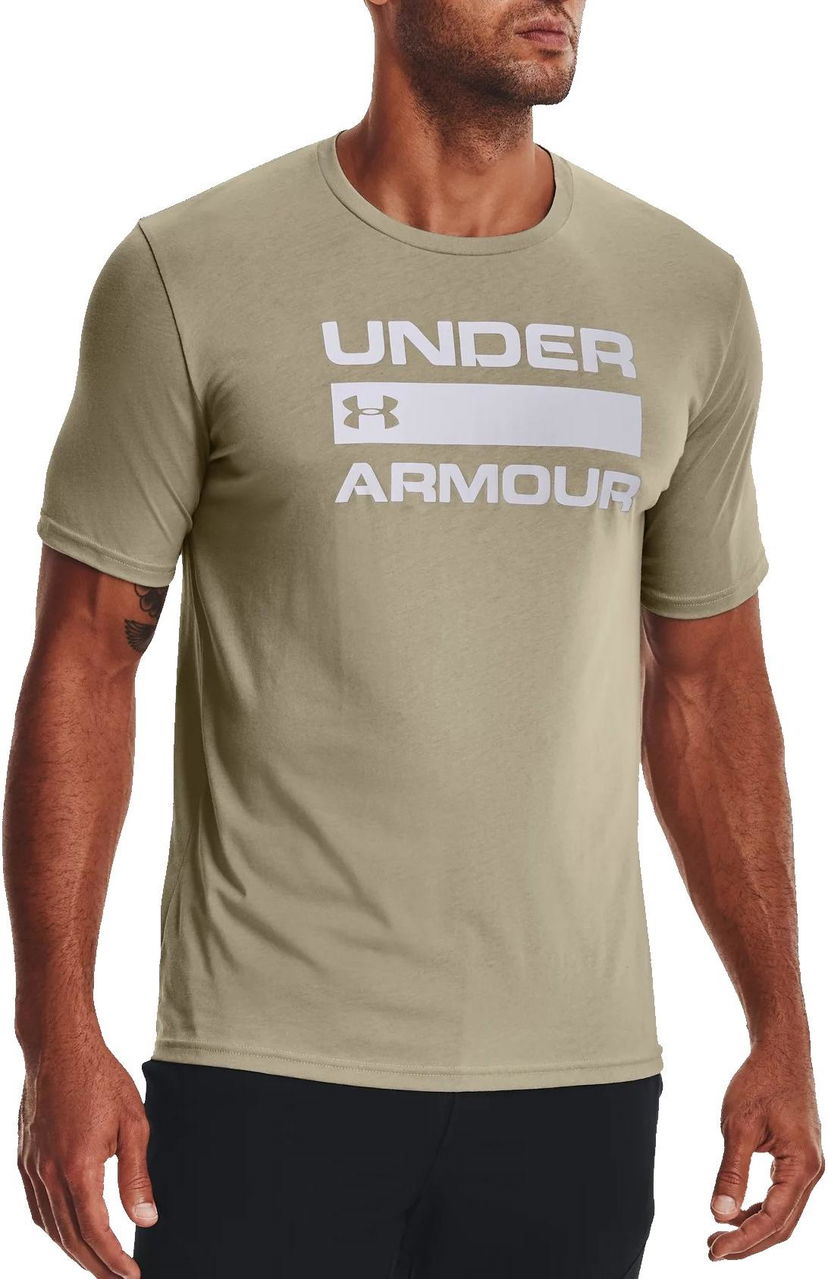 Тениска Under Armour Team Issue Wordmark Short Sleeve T-Shirt Зелено | 1329582-037