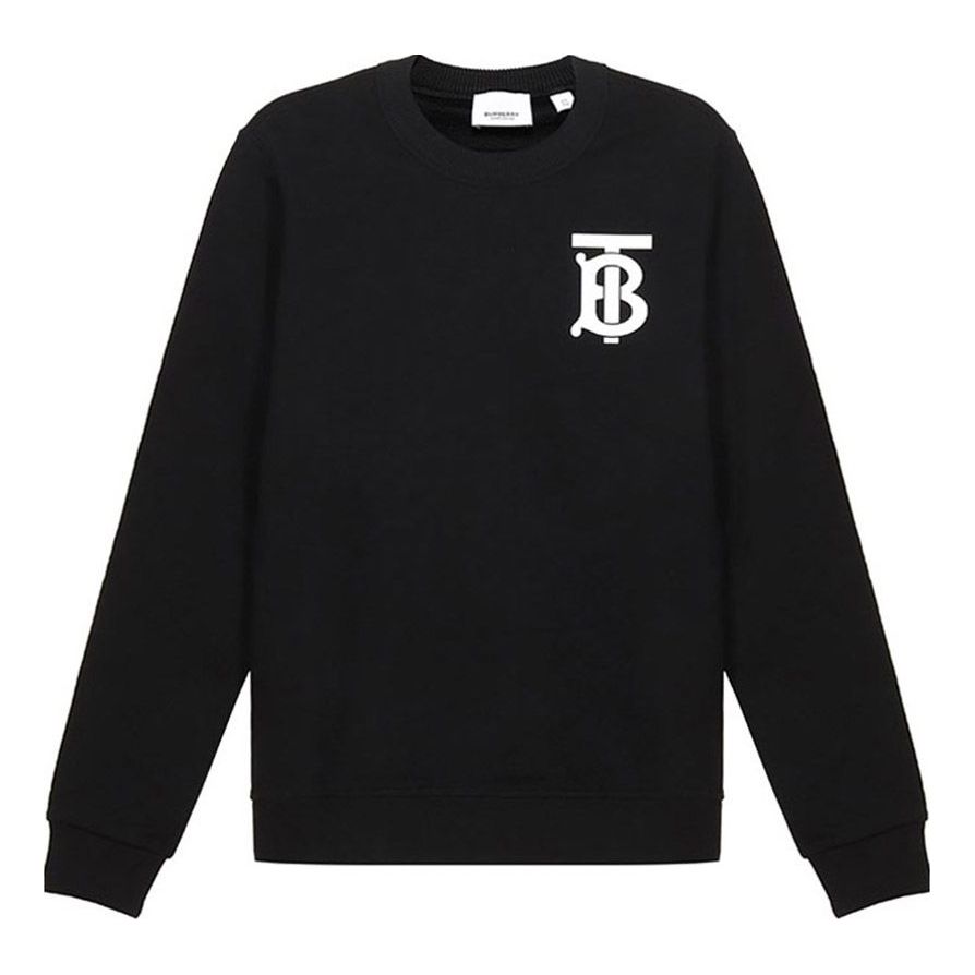 Суитчър Burberry Logo Print Sweatshirt Черно | 80243461, 0