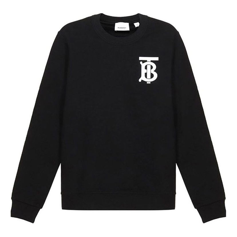 Суитчър Burberry Logo Print Sweatshirt Черно | 80243461