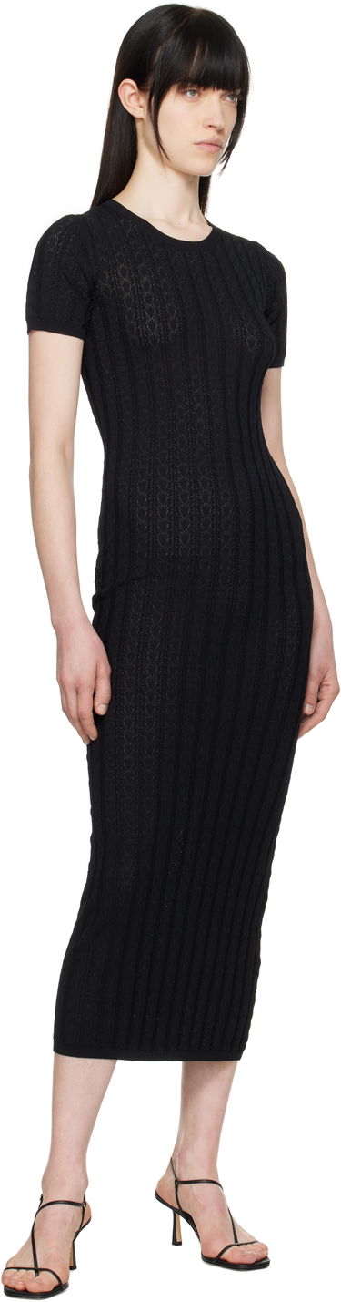 Pокля Loulou de Saison Loulou de Saison Aruba Midi Dress Черно | ARUBA, 3