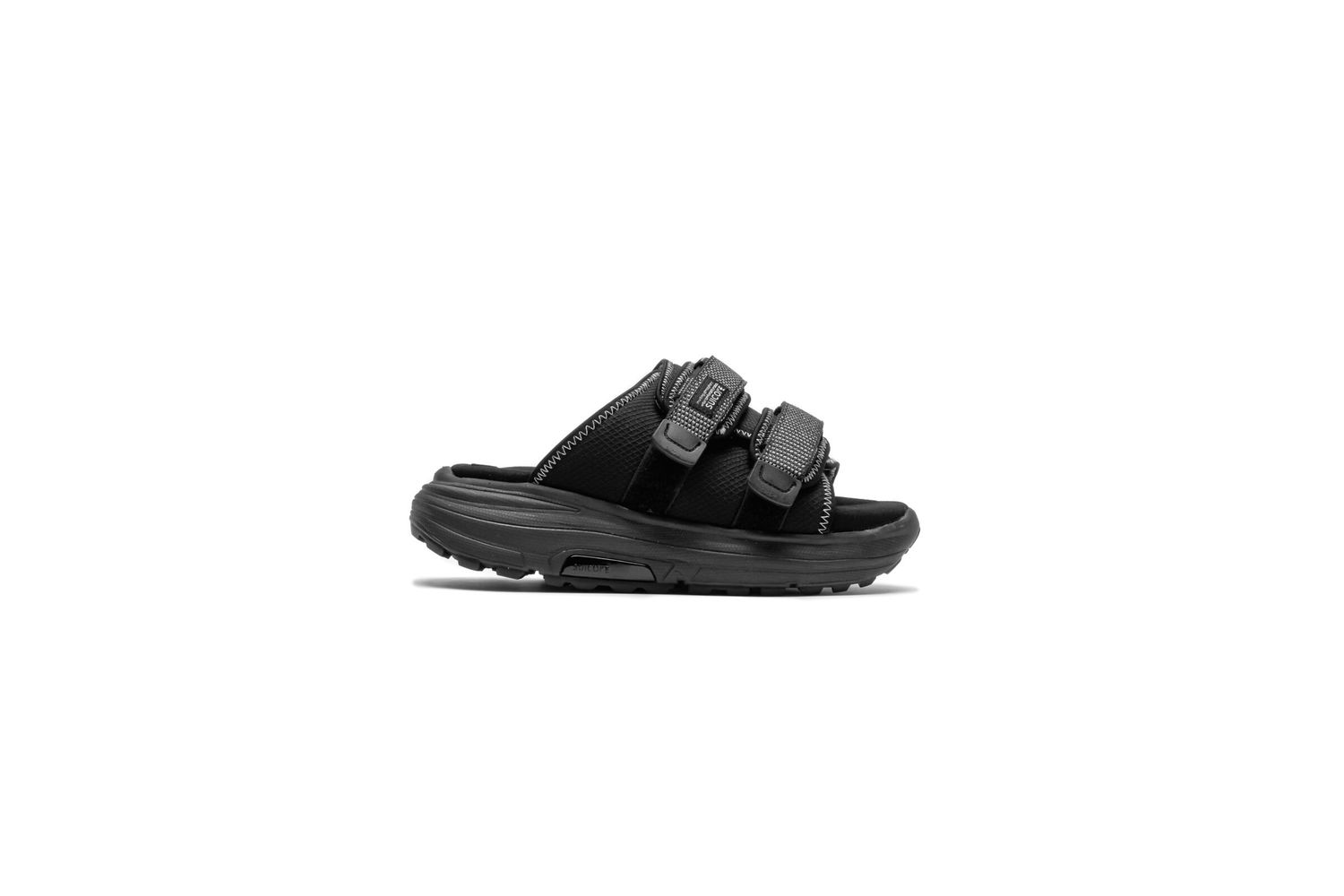 Кецове и обувки SUICOKE Moto-Run2 Slides Черно | OG-3322M-BLK, 0