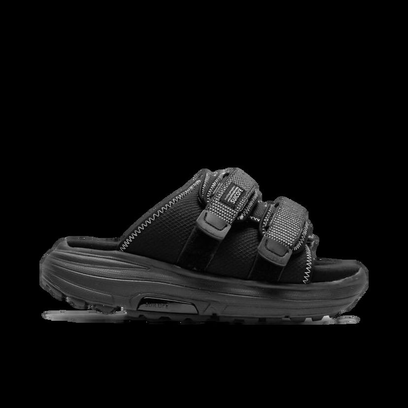 Кецове и обувки SUICOKE Moto-Run2 Slides Черно | OG-3322M-BLK