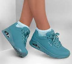Кецове и обувки Skechers Uno Синьо | 73690-TEAL, 1
