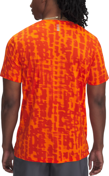 Тениска Under Armour Launch Printed Short Sleeve T-Shirt Оранжево
 | 1389687-835, 1