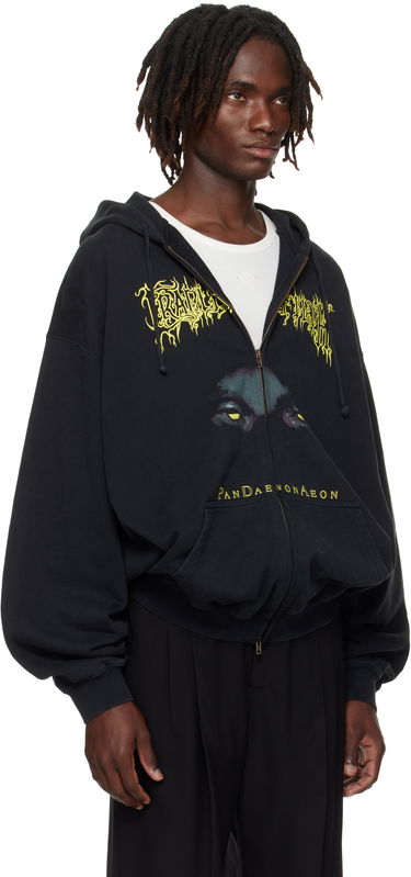 Суитчър VETEMENTS Vetements Cradle of Filth 'Pandaemonaeon' Zip-Up Hoodie Черно | UCF76ZU550B, 1