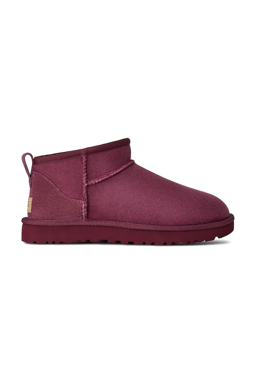 Кецове и обувки UGG Suede Classic Ultra Mini Boot Бургунди | 1116109.BNTM