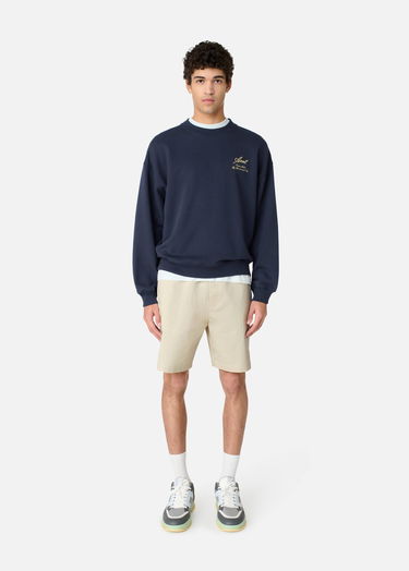 Суитчър AXEL ARIGATO Navy Blue Embroidered Sweatshirt Синьо | A3000002, 4