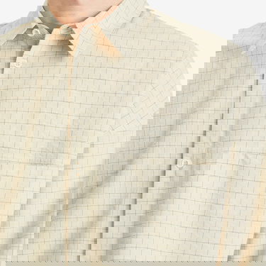Риза sage NATION Sage Nation Pocket Parka Jacket Shirt, Check Pattern Бежово | S008-PRC, 5