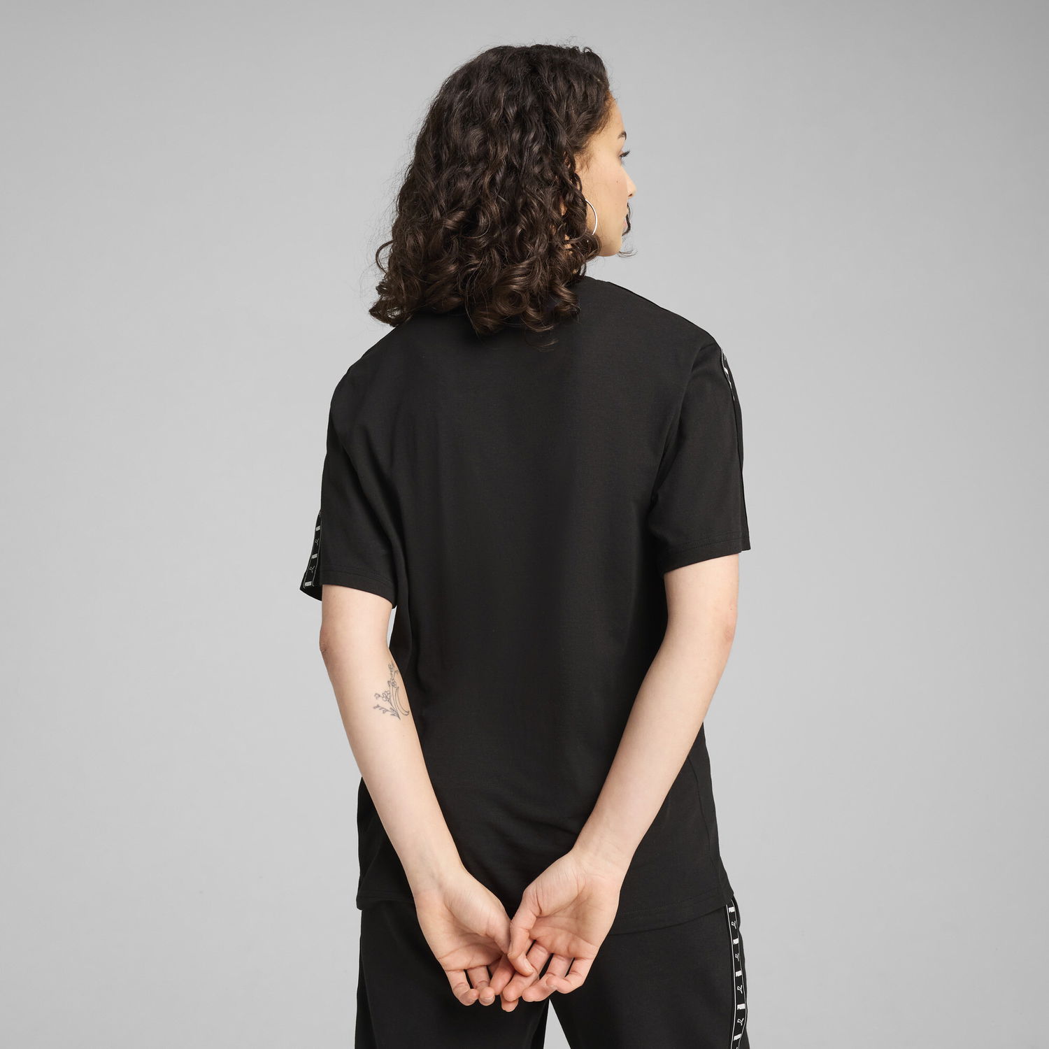 Тениска Puma ESS TAPE Loose Fit T-Shirt Черно | 685009_01, 1