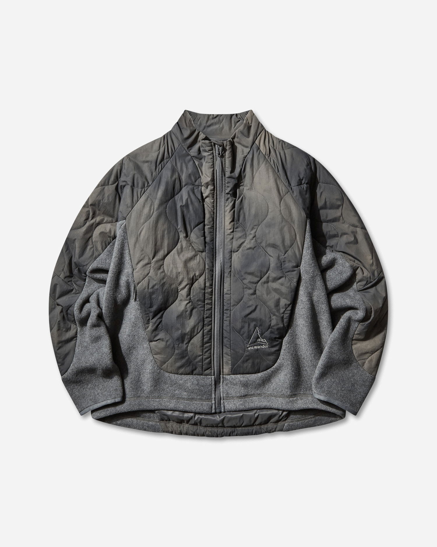 Яке ROA Quilted Fleece Jacket Сиво | 5745241538 20, 1