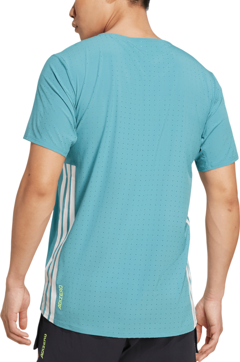 Тениска adidas Originals Adizero T-Shirt Тюркоазено | jv7170, 1