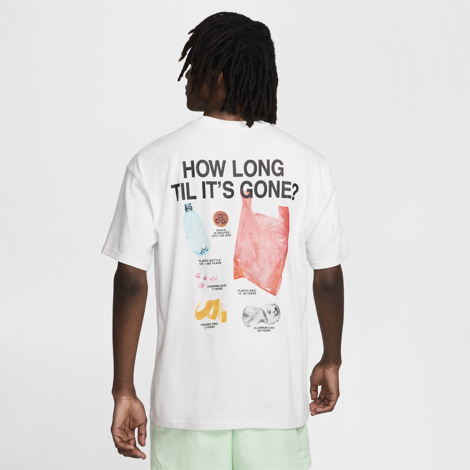 Тениска Nike ACG Dri-FIT Graphic Бяло | FV3490-121, 0