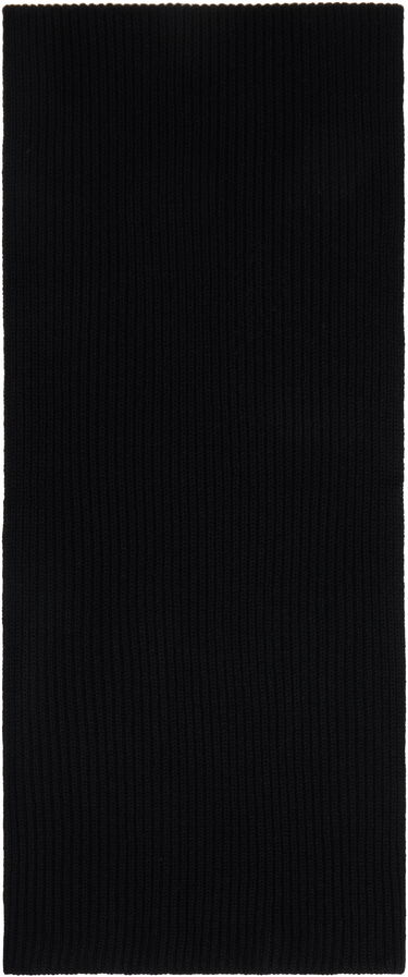 Шал Tom Ford TOM FORD Cashmere Ribbed Knit Scarf Черно | KSR015-YMK066, 1