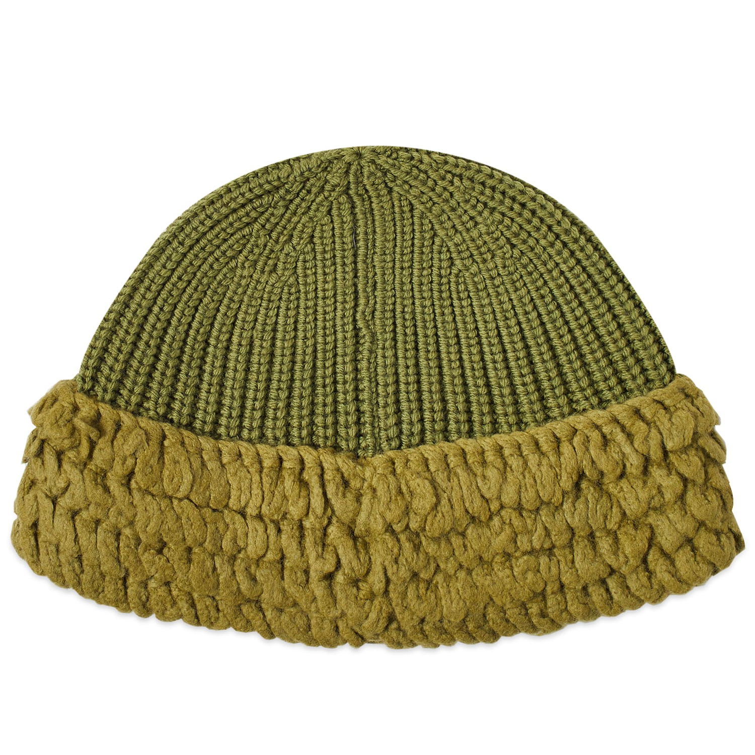 Шапка Moncler Genius x Salehe Bembury Knitted Beanie Khaki Зелено | 3B000-M1172-01-830, 0