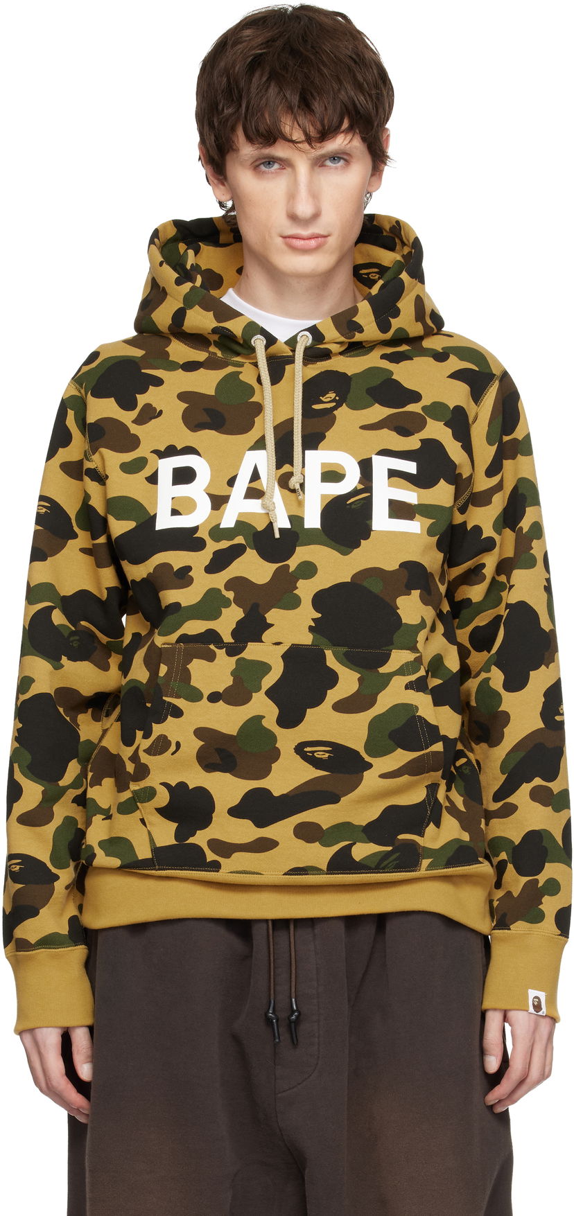 Суитчър BAPE 1st Camo 'BAPE' Pullover Hoodie Многоцветен | 001PPL801007M