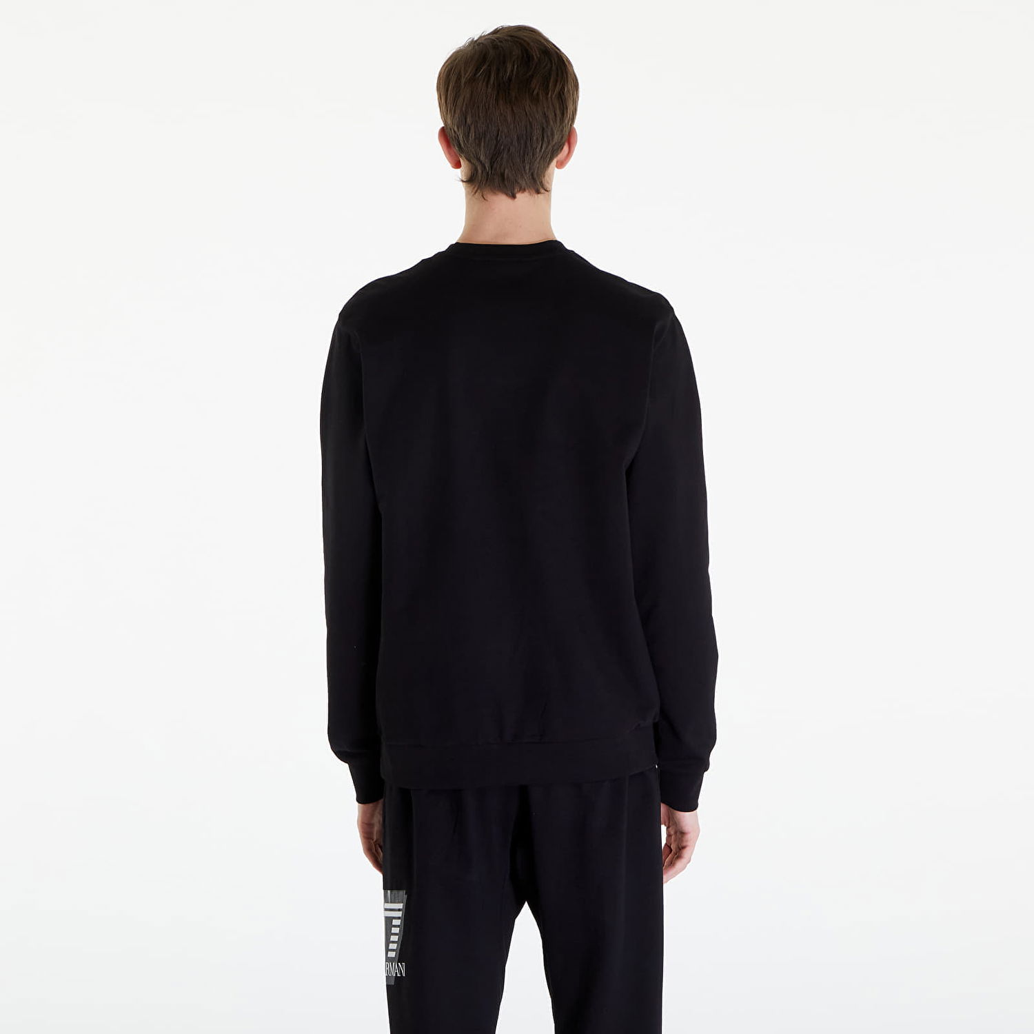 Суитчър Emporio Armani Men's hoodie EA7 Felpa Black Черно | 3DPM60PJ05Z1200, 1