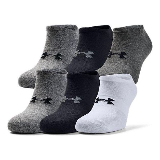 Чорапи Under Armour Essentials No Show Socks (6 Pairs) Бяло | 1358780-012