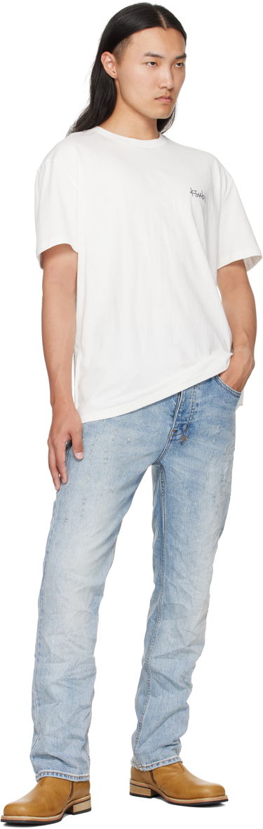 Тениска Ksubi Ksubi All Day Biggie T-Shirt Бяло | MFA25TE003, 3