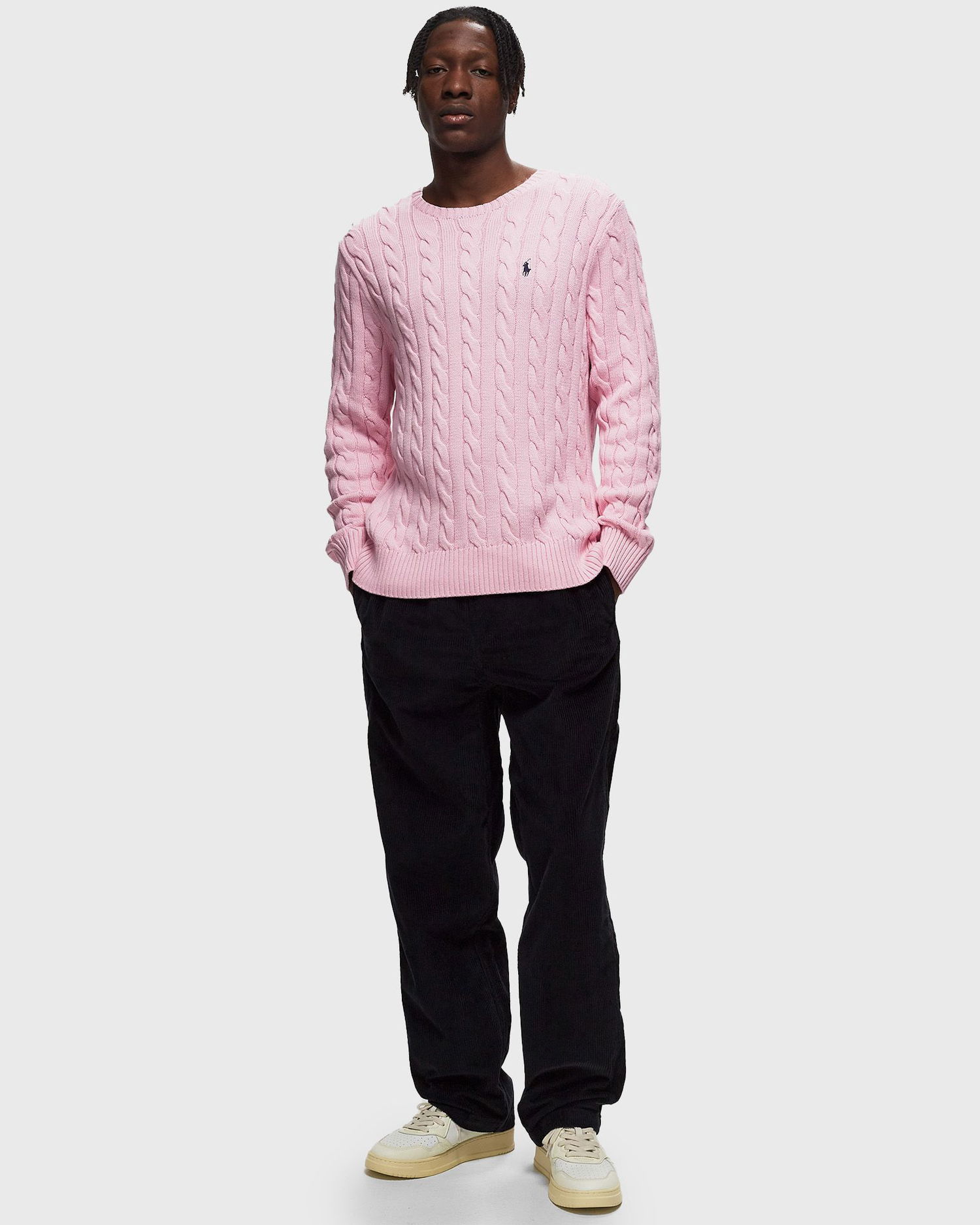 Пуловер Polo by Ralph Lauren LS DRIVER CN-LONG SLEEVE-PULLOVER Розово | 710775885027, 1