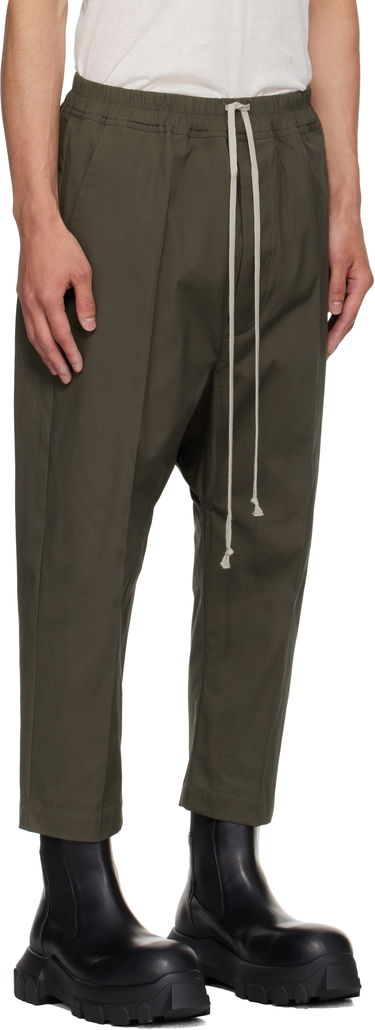 Панталони Rick Owens Rick Owens Concordians Forever Drawstring Cropped Trousers Черно | RU02E1381 TE, 4