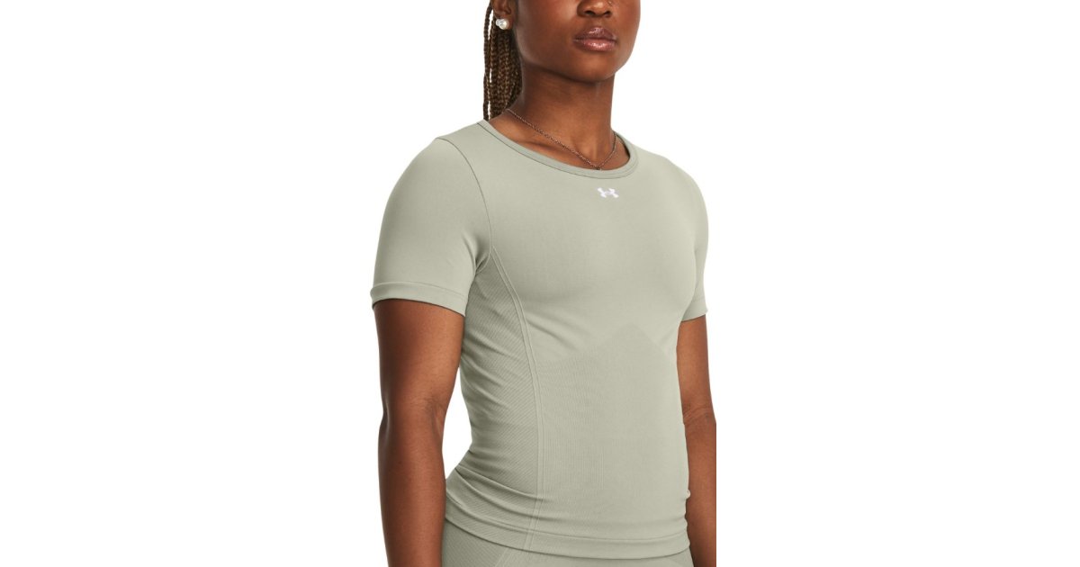 Тениска Under Armour Train Seamless Tee Сиво | 1379149-504, 1