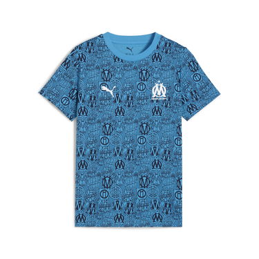 Тениска Puma Olympique de Marseille FtblCulture All-over Print T-Shirt Синьо | 781580_07, 4