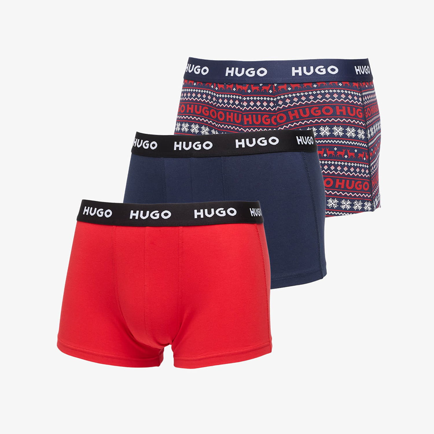 Боксерки BOSS Hugo Boss Trunk 3-Pack Boxer Shorts Многоцветен | 50532550-981, 0