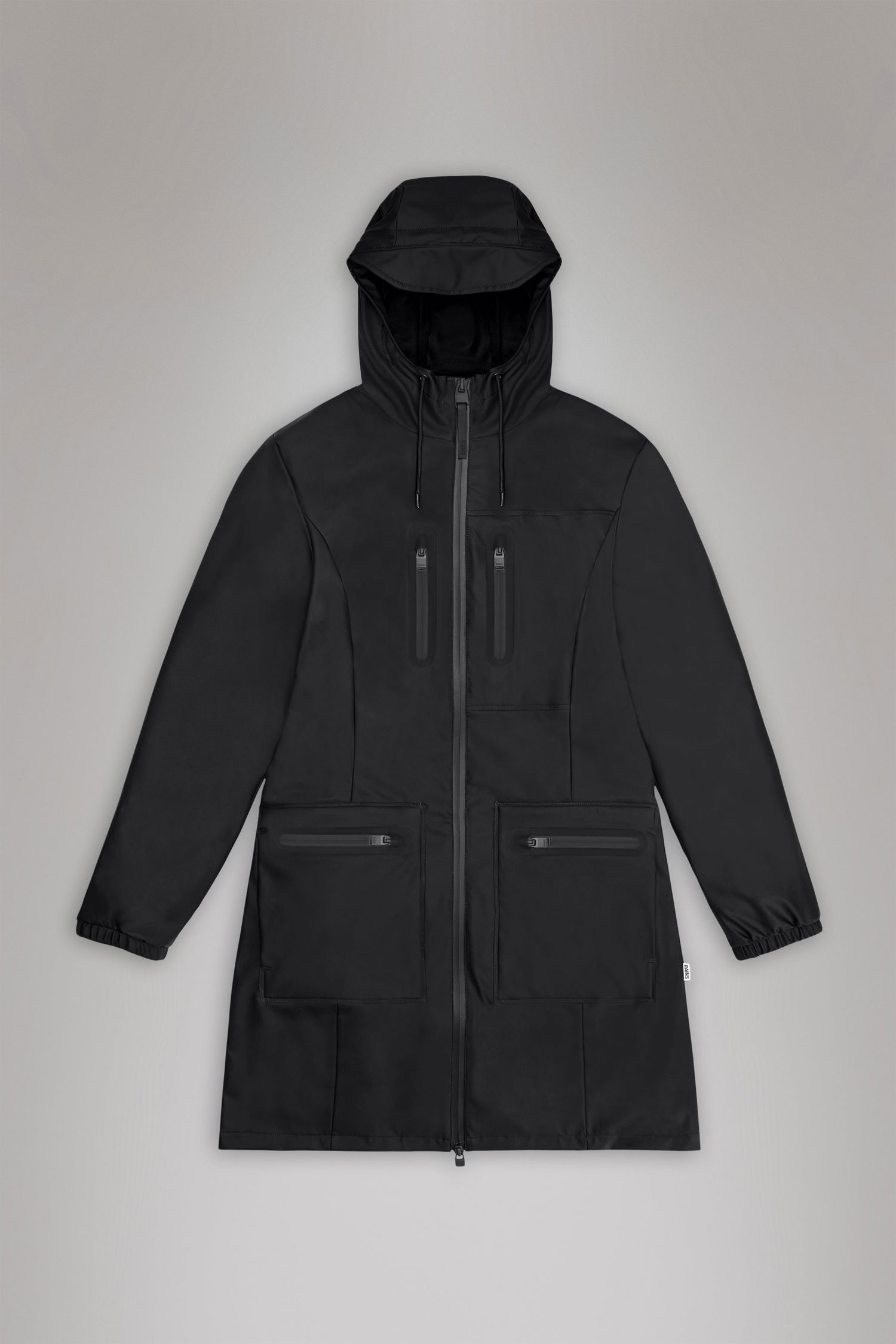 Дъждобран Rains Cargo Curve Jacket Черно | 12050\01, 0