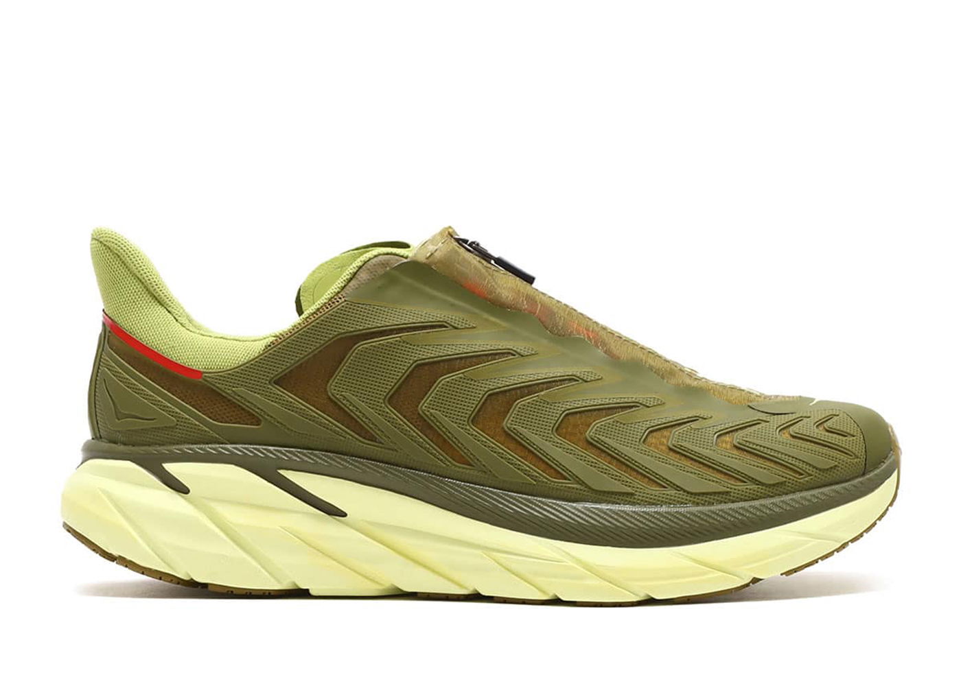 Кецове и обувки Hoka One One Project Clifton Avocado Dark Citron Зелено | 1127924-ADCT, 0