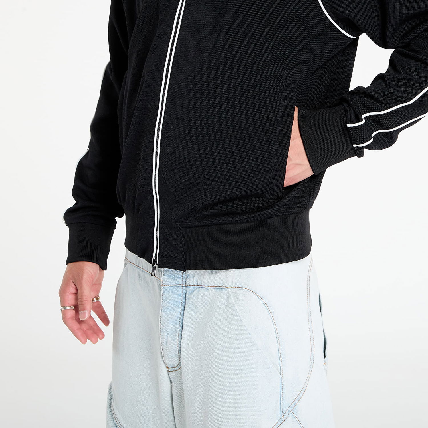 Суитчър KENZO KENZO Zip Up Sweatshirt Черно | FF65SW5534IK.99J, 1