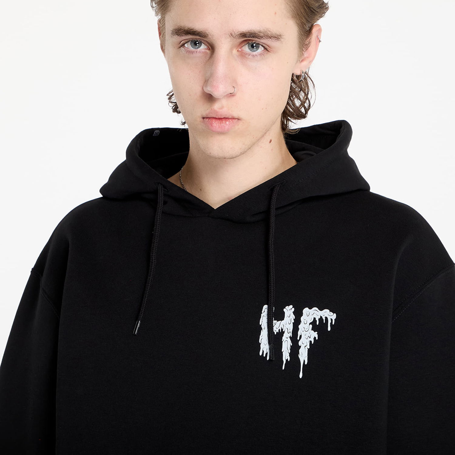 Суитчър Horsefeathers Acid Bath Hoodie Black M Черно | SM1352A, 1