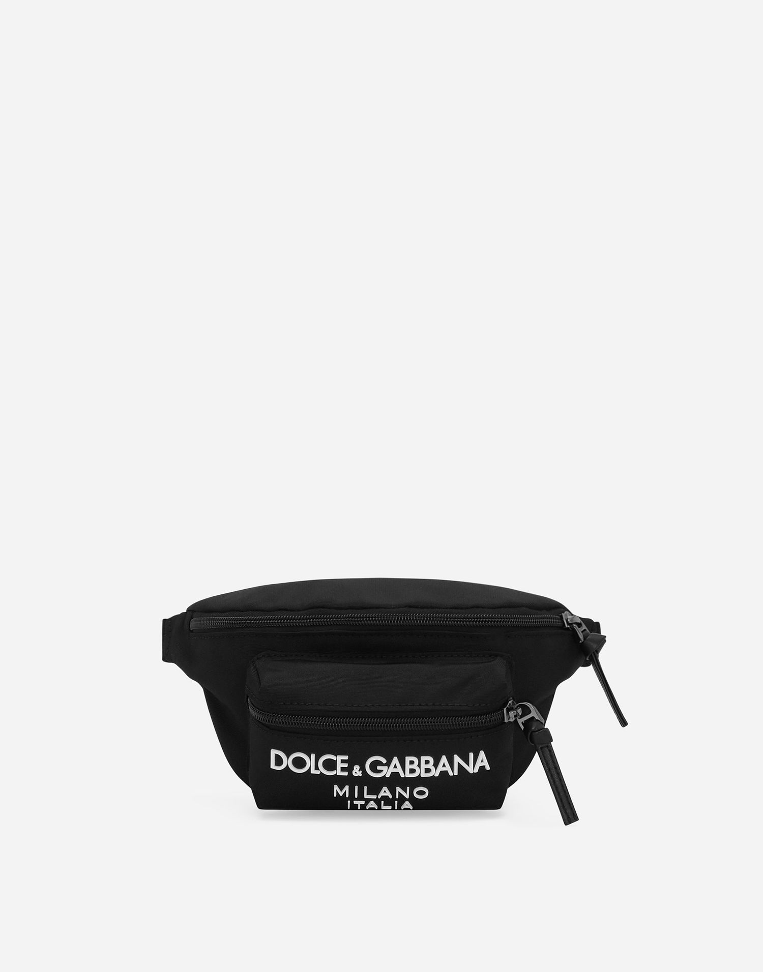 Чанта за кръста Dolce & Gabbana Dolce & Gabbana Nylon Logo Belt Bag Черно | EM0103AB12480999, 0