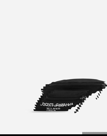 Чанта за кръста Dolce & Gabbana Dolce & Gabbana Nylon Logo Belt Bag Черно | EM0103AB12480999, 0