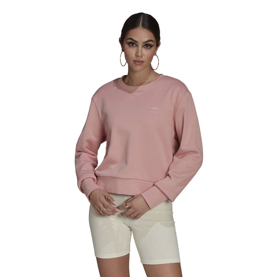 Суитчър adidas Originals French Terry Sweatshirt Розово | HE6923, 0