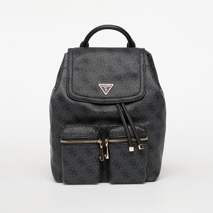 Раница GUESS Manhattan Ii Flap Backpack Logo Черно | HWSG7118310-CLO