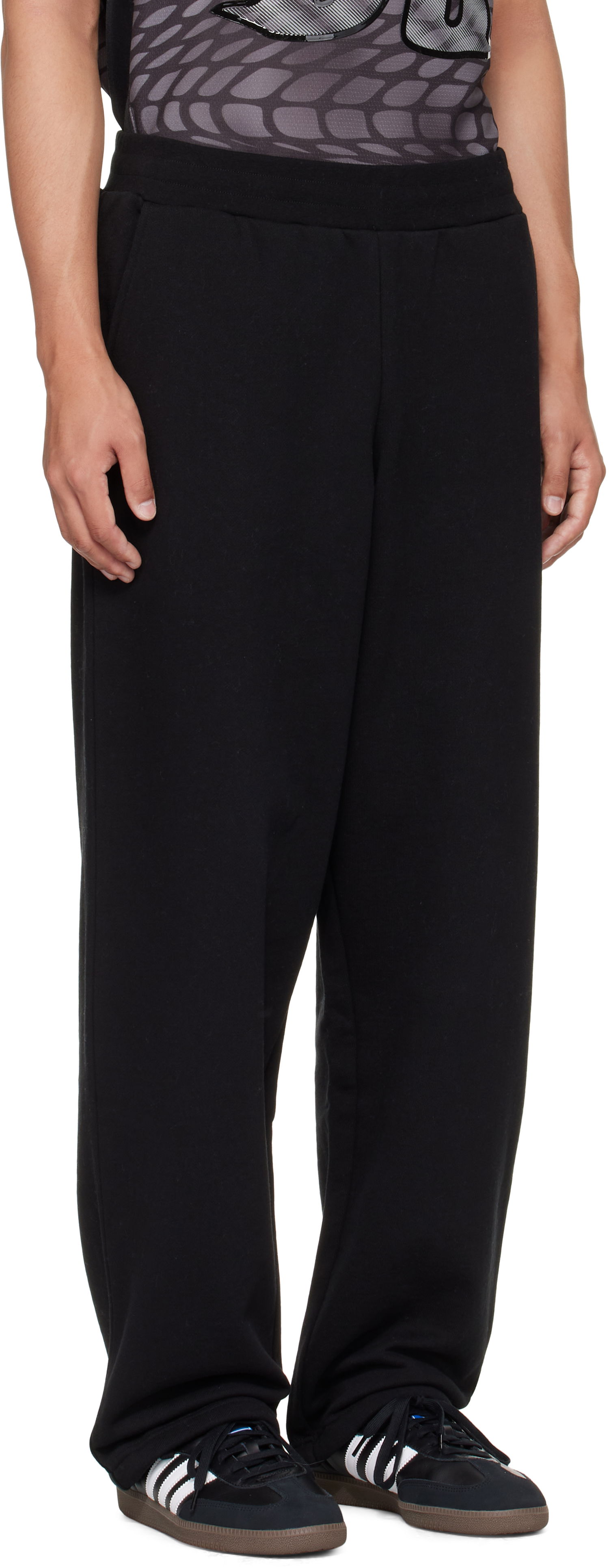 Спортни панталони Dime Dime Cursive Small Logo Sweatpants Черно | DIMEFA2546BLK, 1
