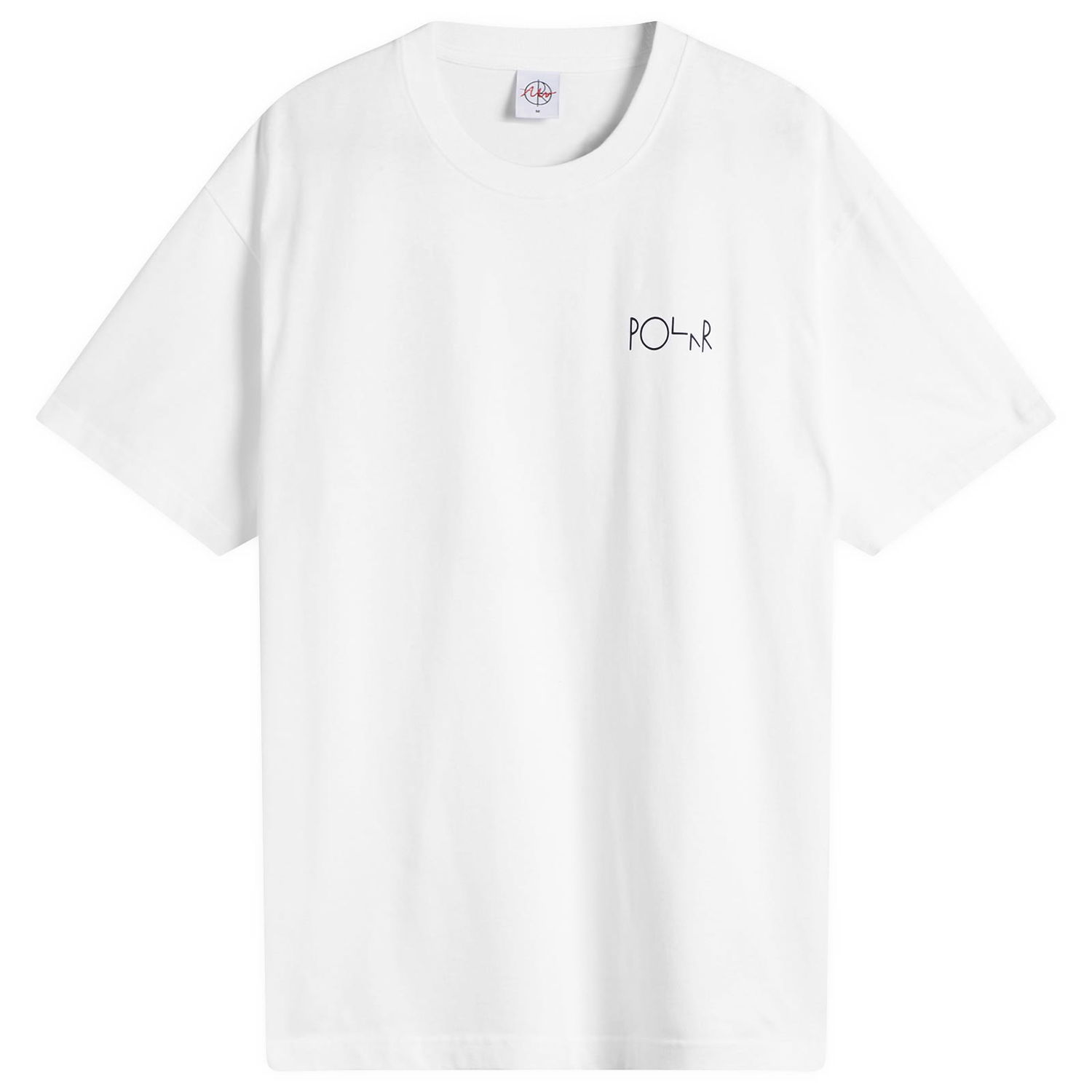 Тениска Polar Skate Co. Happy Sad Fill Logo T-Shirt Бяло | PSC-W25-20-WHT, 0