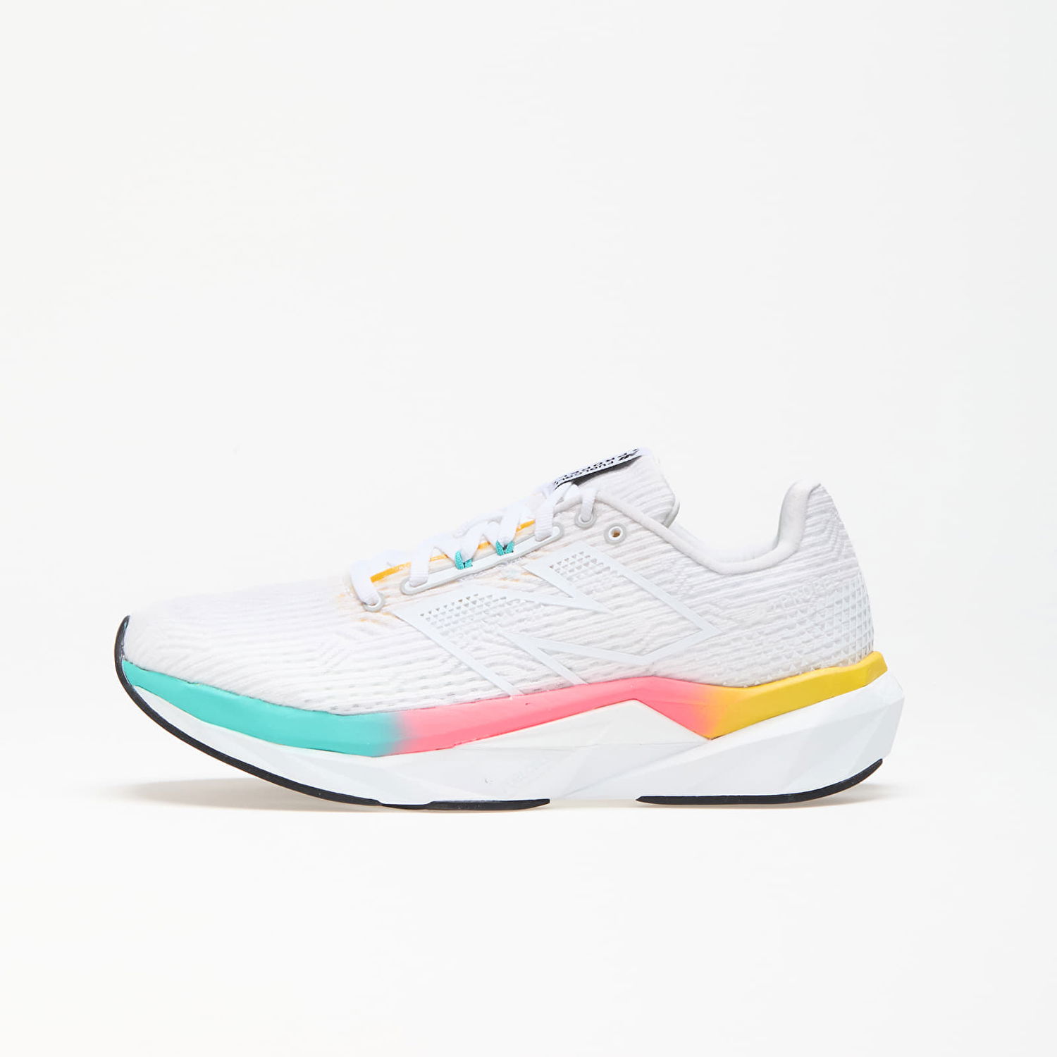 Кецове и обувки New Balance FuelCell Propel v5 White/ Ginger Lemon Бяло | MFCPRLC5, 0