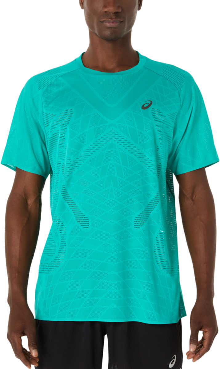 Тениска Asics Metarun Short Sleeve Running T-Shirt Тюркоазено | 2011d286-400, 0